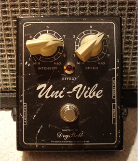 Early DryBell Uni-Vibe prototype pedal