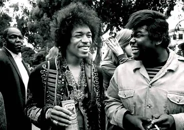 Jimi and Buddy Miles