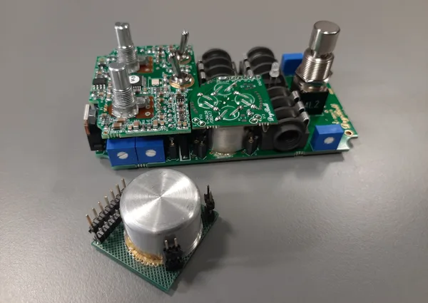 Vibe Machine PCB and separate optical module