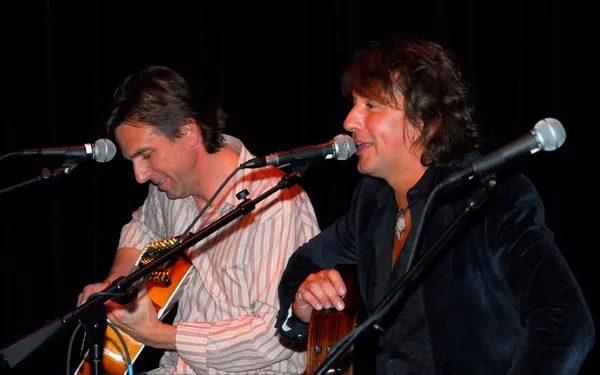 Dann and Richie Sambora of Bon Jovi