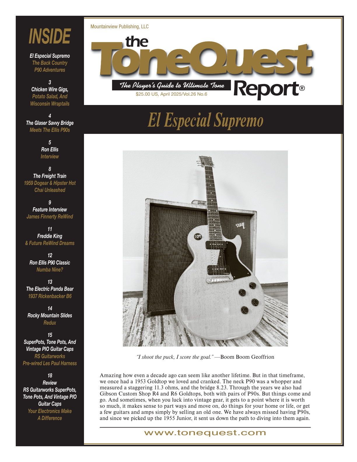 April 2025 — El Especial Supremo