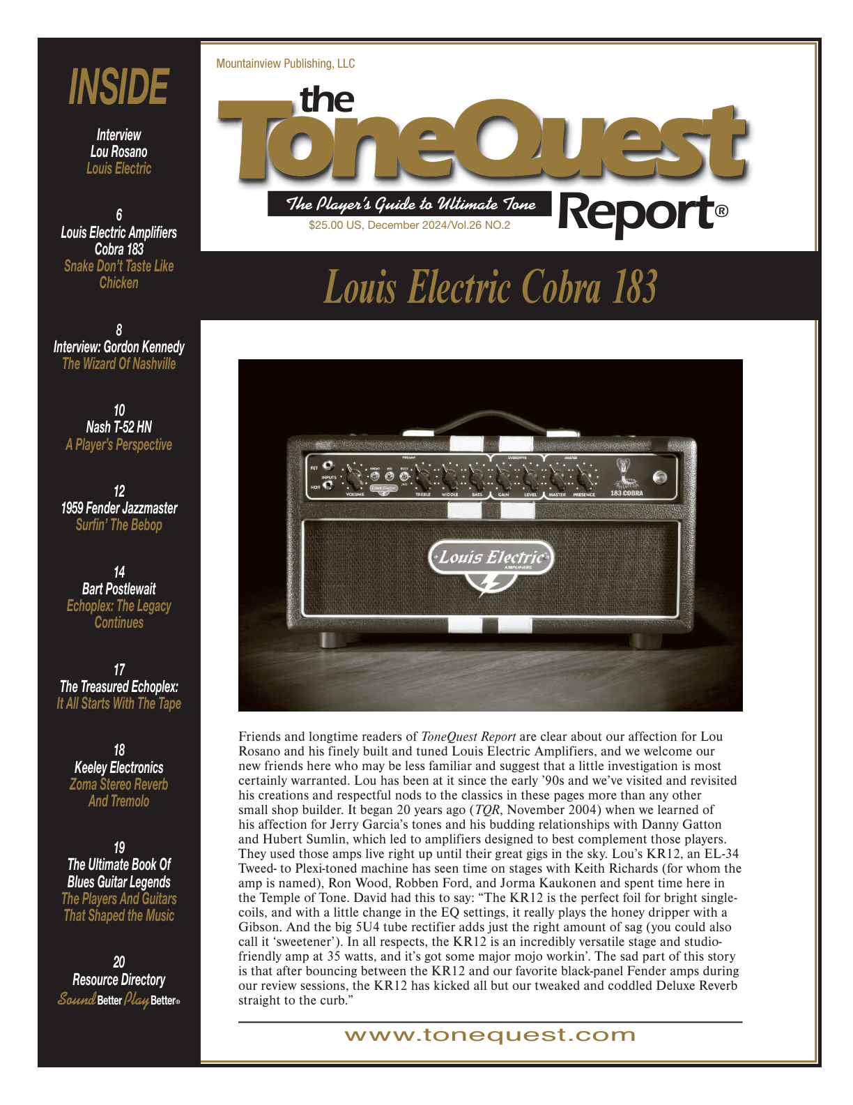 December 2024 — Louis Electric Cobra 183