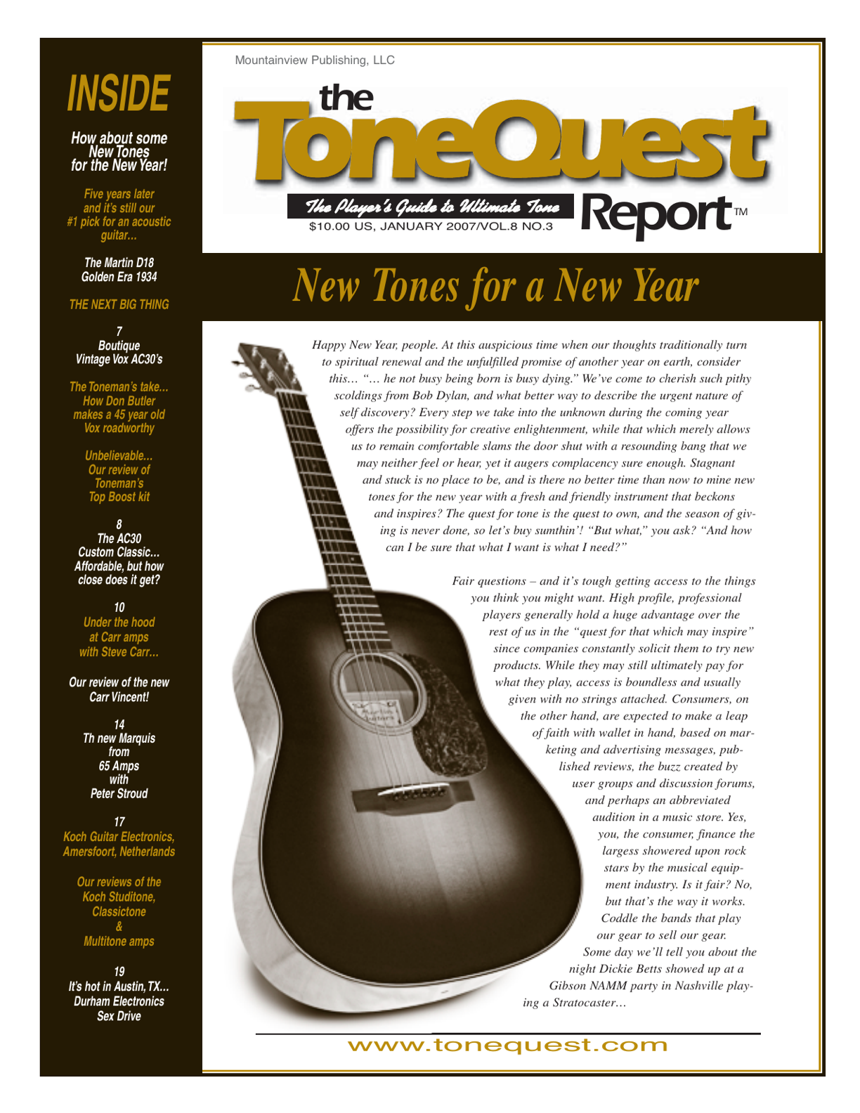 January 2007 — January 2007