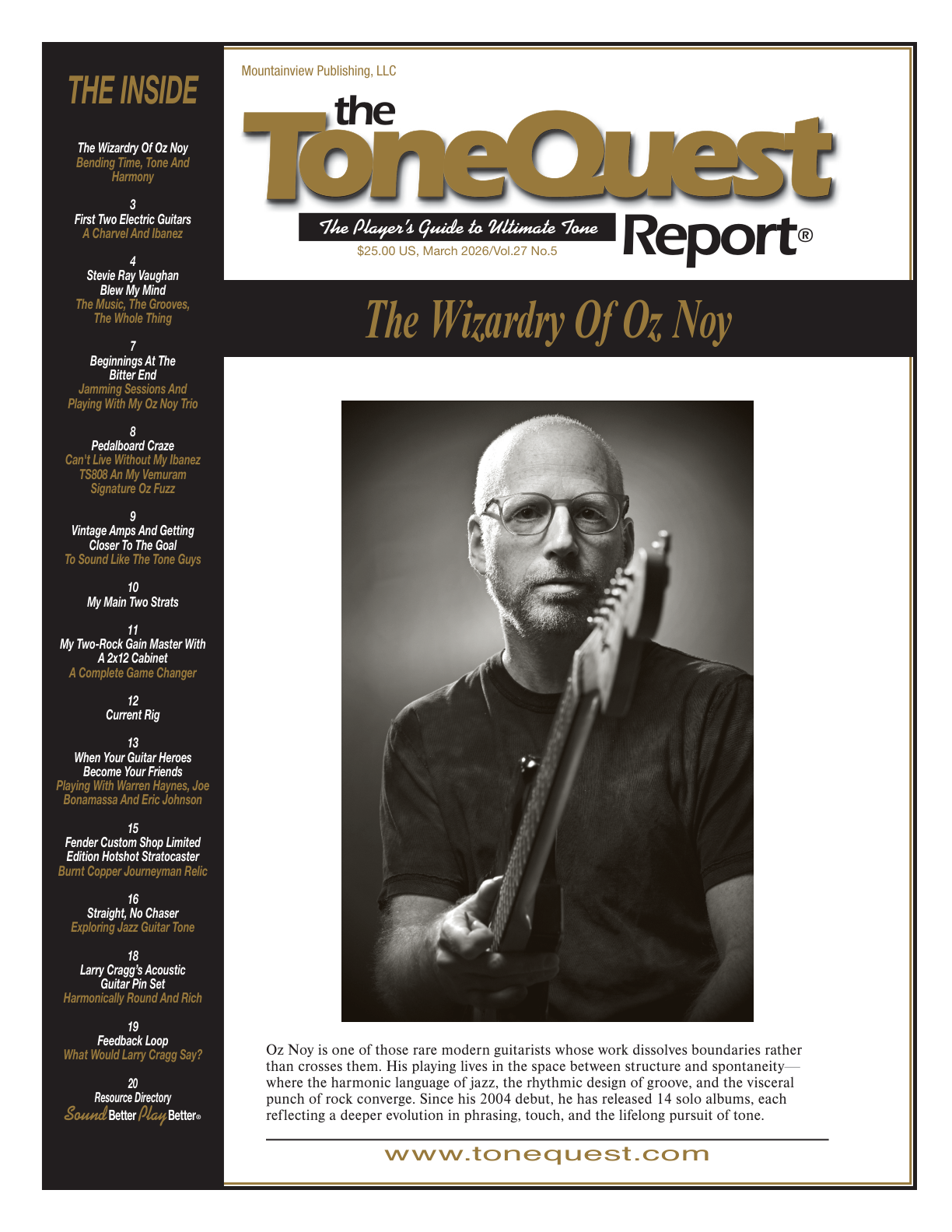 March 2026 — The Wizardry Of Oz Noy