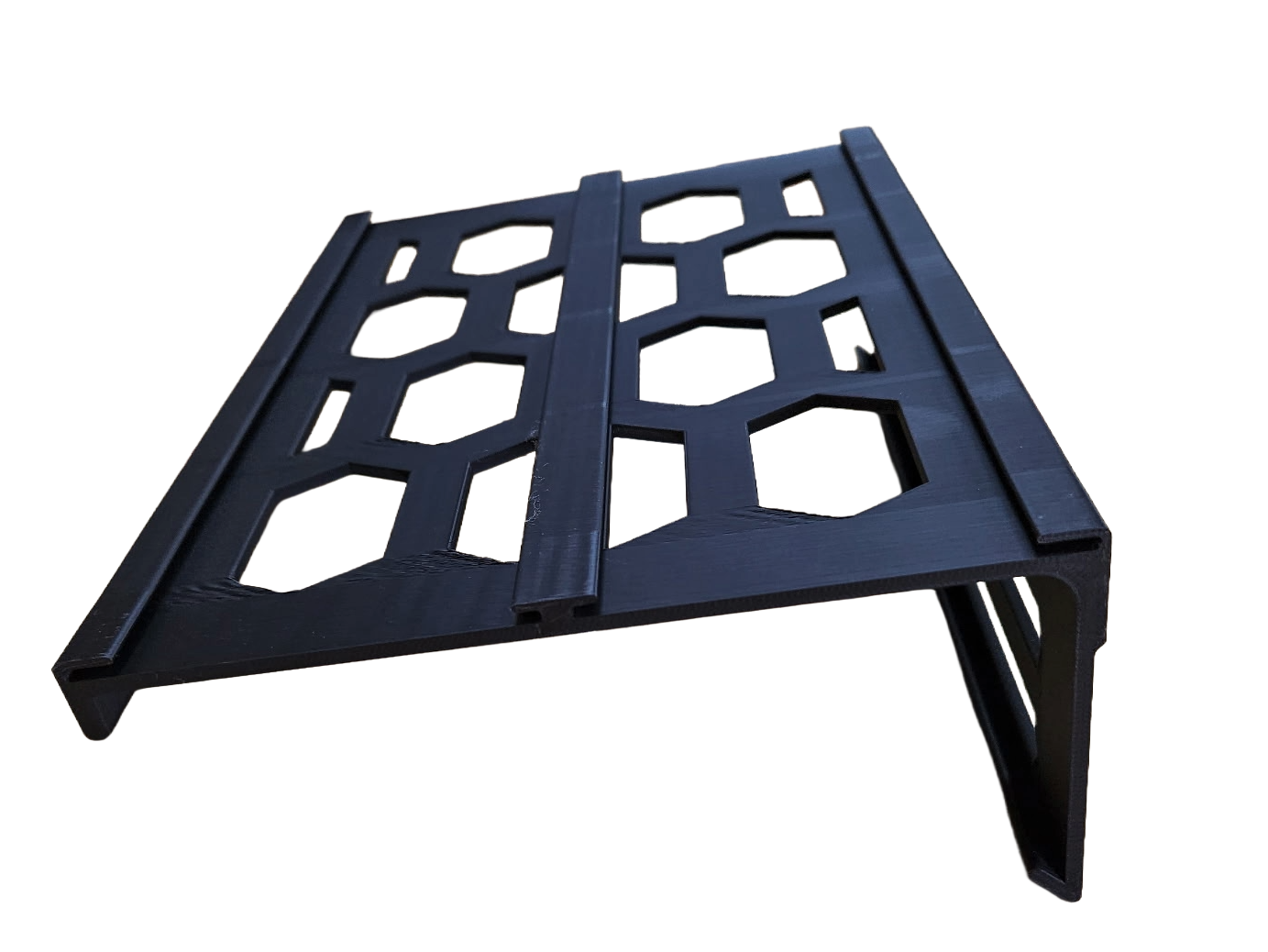 Multi Label Canopy Bracket, angled view