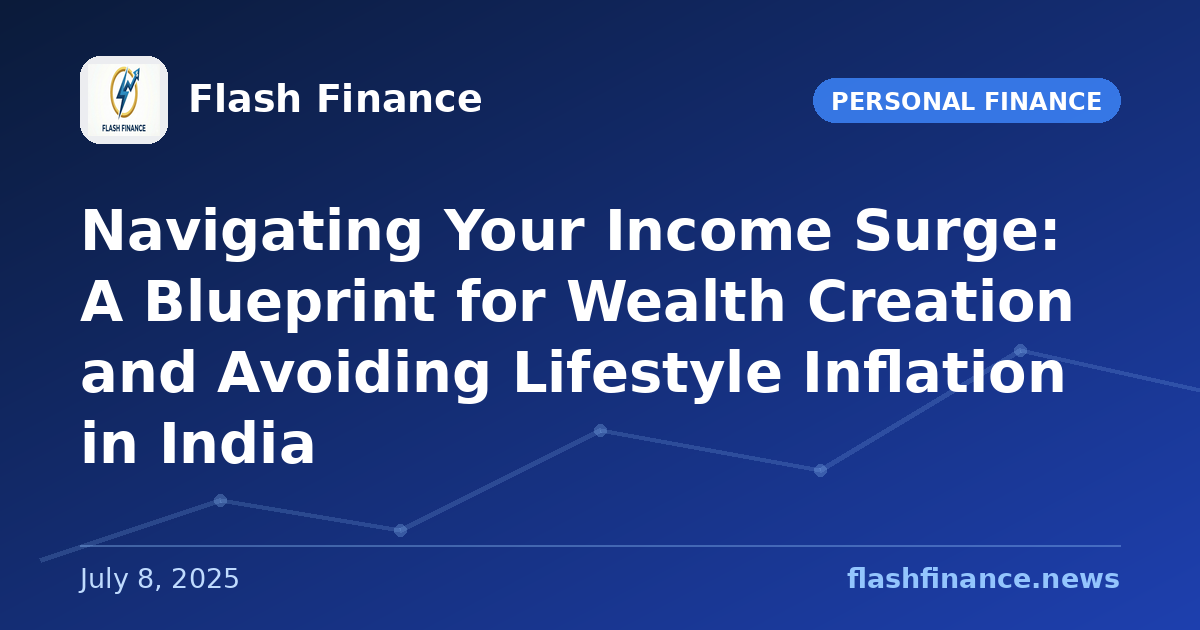 Navigating Your Income Surge: A Blueprint for Wealth Creation and Avoiding Lifestyle Inflation in India