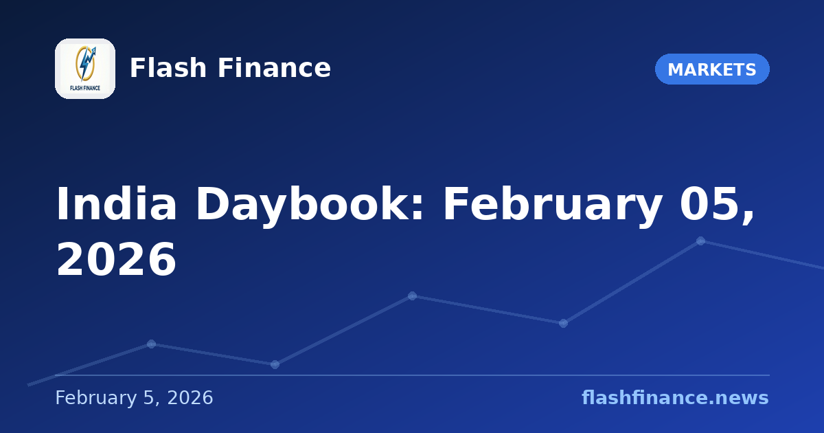 India Daybook: February 05, 2026