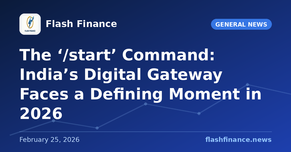 The ‘/start’ Command: India’s Digital Gateway Faces a Defining Moment in 2026