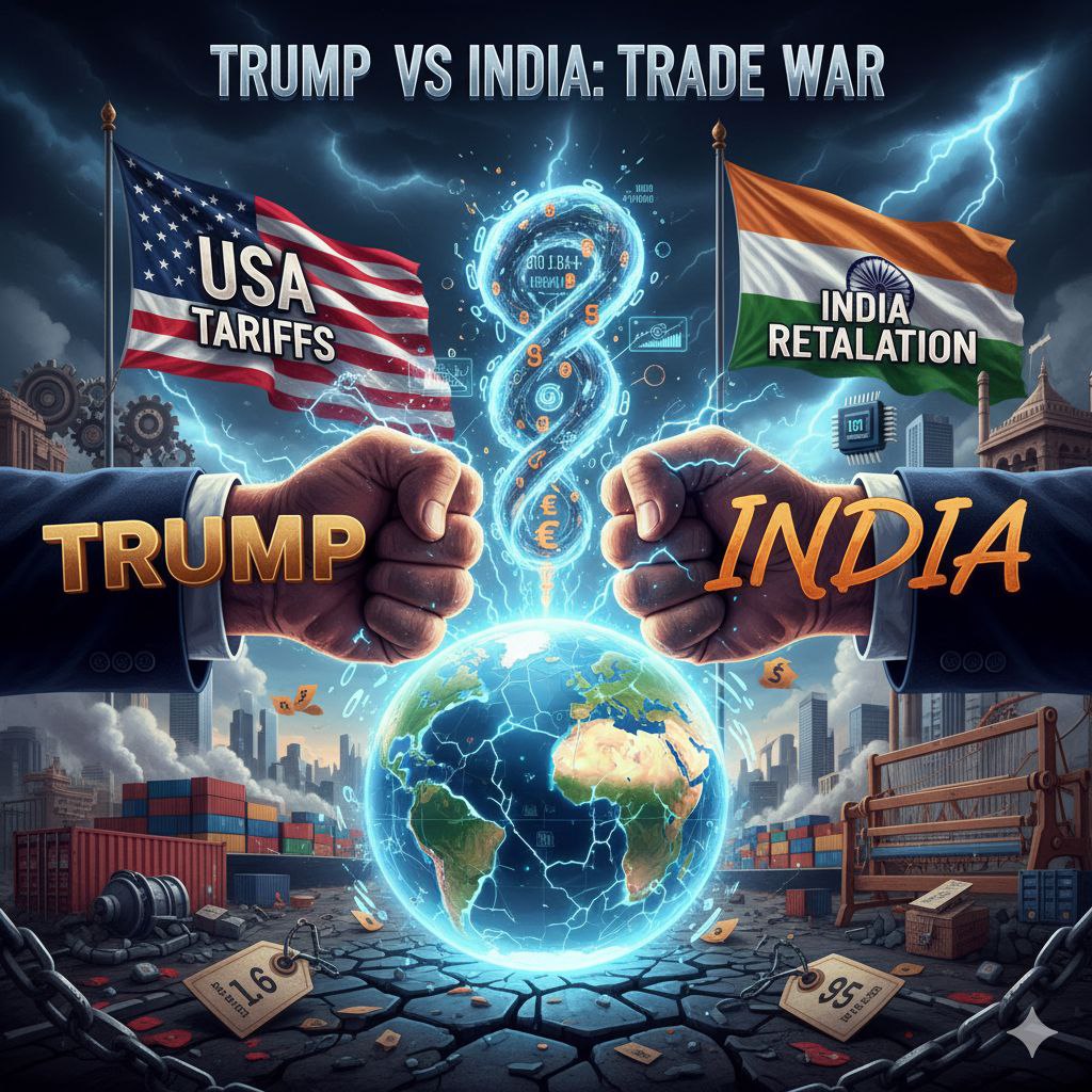 ட்ரம்பின் 'Tariff' புயல் இந்தியாவின் 'Labour-Intensive Exports'ஐத் தாக்கி, வேலைவாய்ப்புகள் மற்றும் 'Economic Growth'க்கு அச்சுறுத்தல்