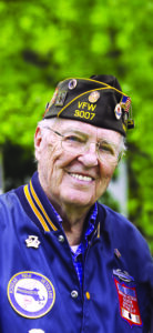 male veteran smiling