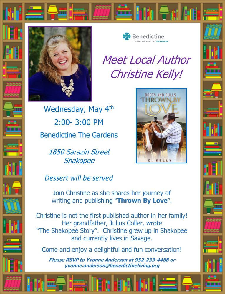 Event: Christine Kelly - Local Author information