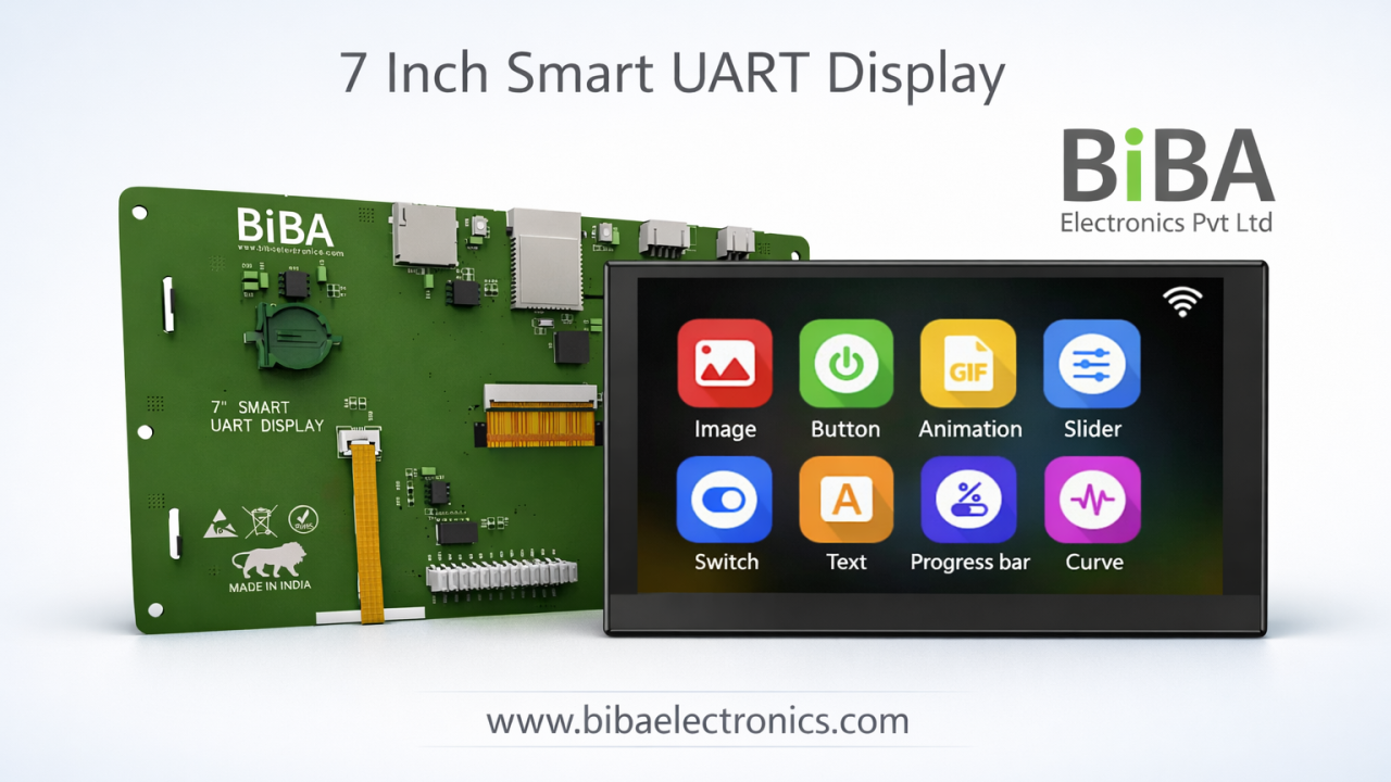 Why your next embedded design should use a BIBA Smart UART Display
