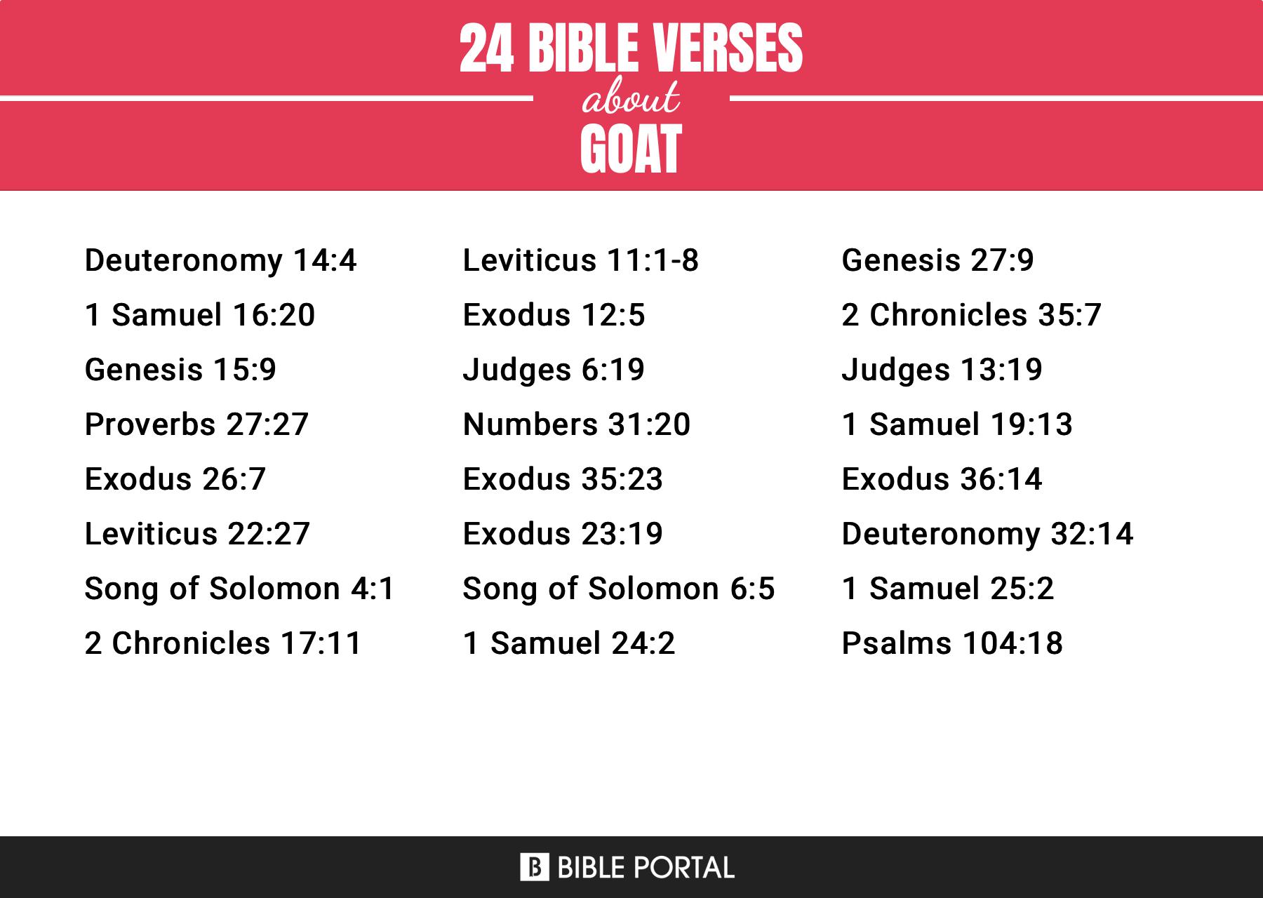 24 Bible Verses About Goat 24-bible-verses-about-goat