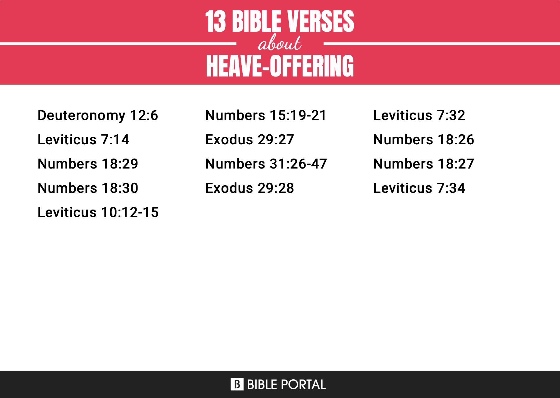 13-bible-verses-about-heave-offering