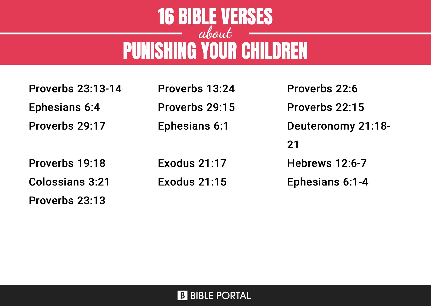 16 Bible Verses About Punishing Your Children 16-bible-verses-about-punishing-your-children
