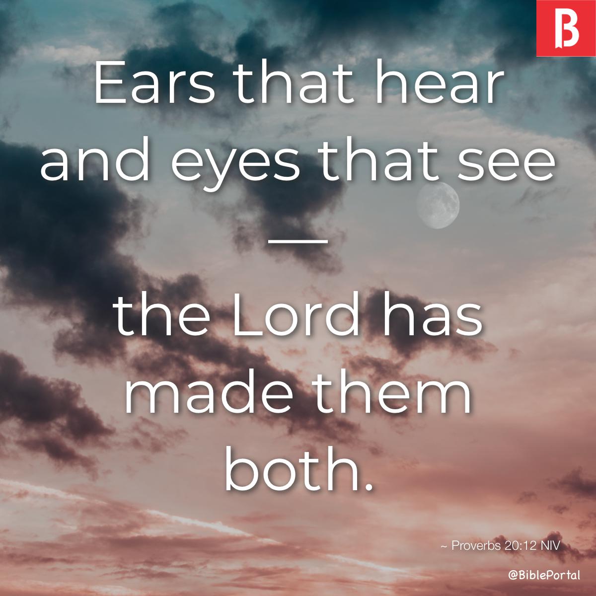 38 Bible Verses About The Five Senses - Page 1