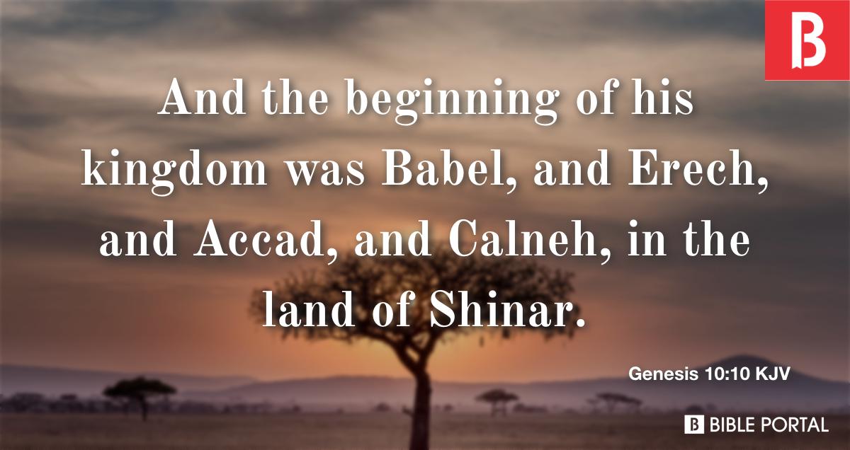 genesis 10 kjv