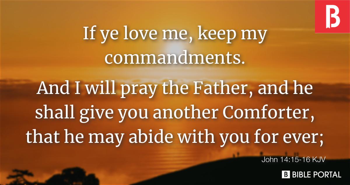 if you love me keep my commandments kjv