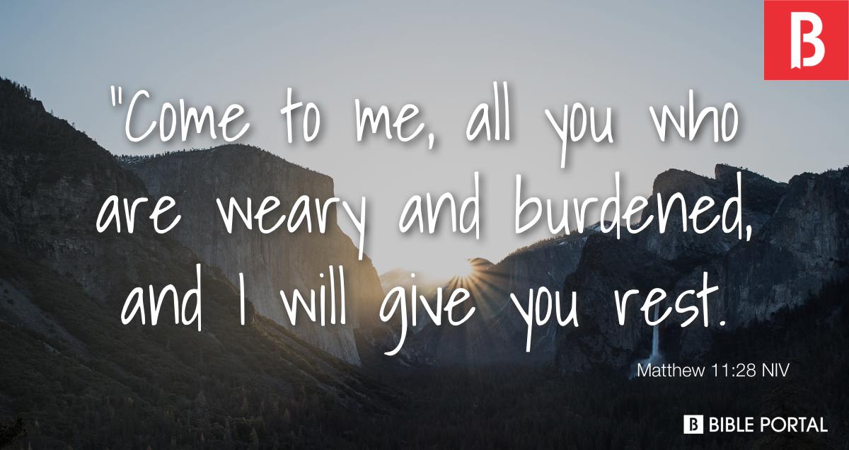 matthew 11 verse 28