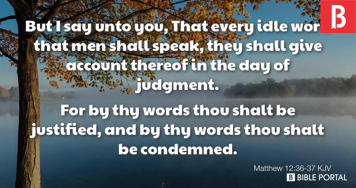 Matthew 123637 KJV Bible Study, Meaning, Images, Commentaries