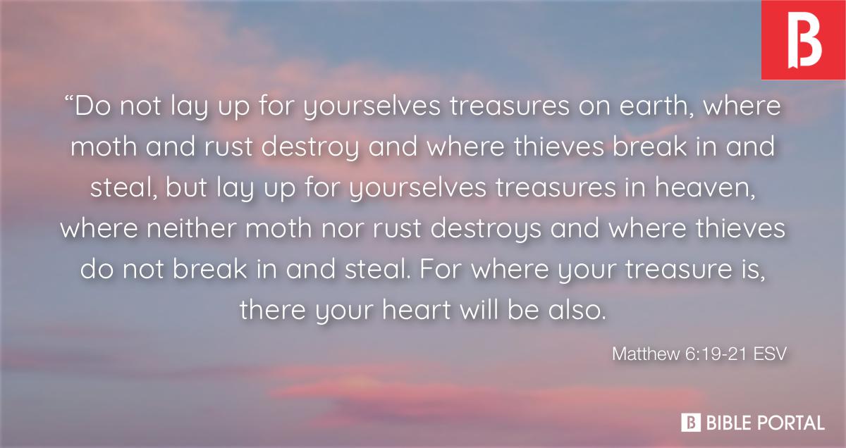 matthew 6:19 21