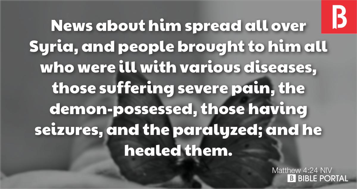 10 Bible Verses About Epilepsy - Page 1