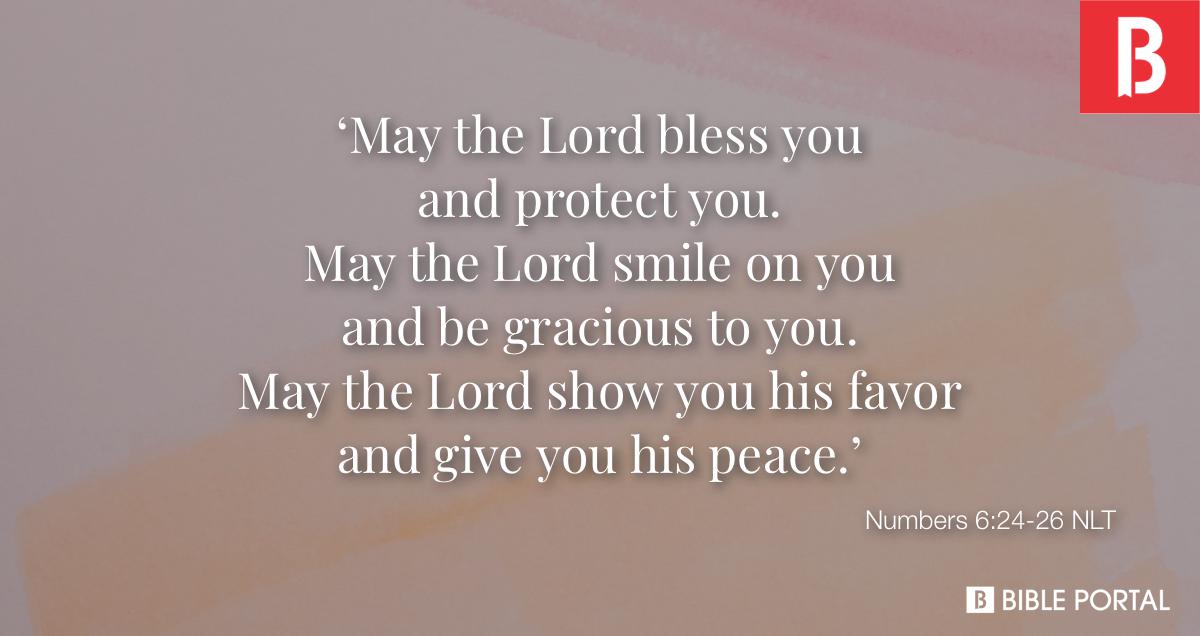 Numbers 6 24 26 NLT Bible Scripture Image Bible Portal numbers-6-24-26-niv-picture-bible-verses