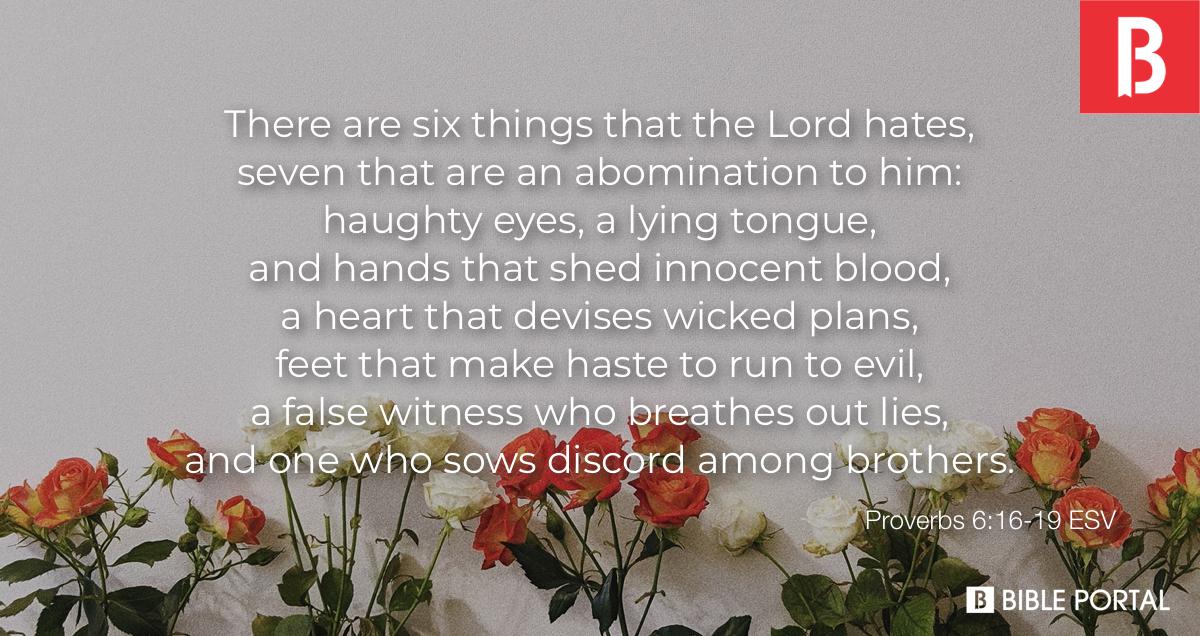 Proverbs 6 16 19 ESV Bible Study Meaning Images Commentaries proverbs-6-16-19-esv-bible-study-meaning-images-commentaries