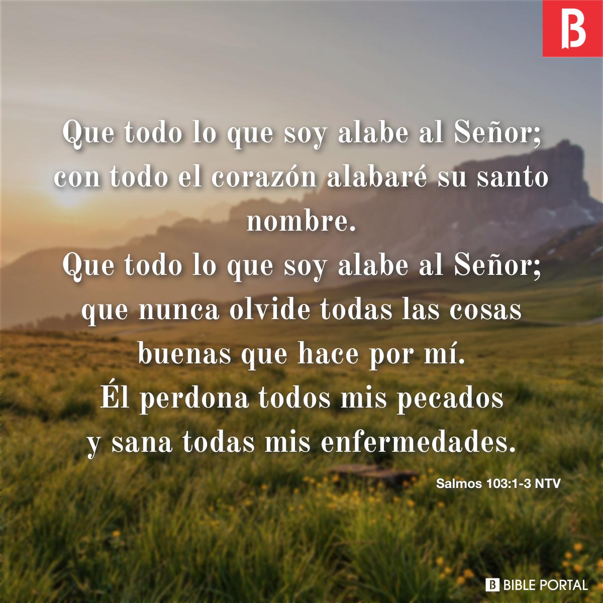 Salmos 103:1-3 NTV - Bible Study, Meaning, Images, Commentaries