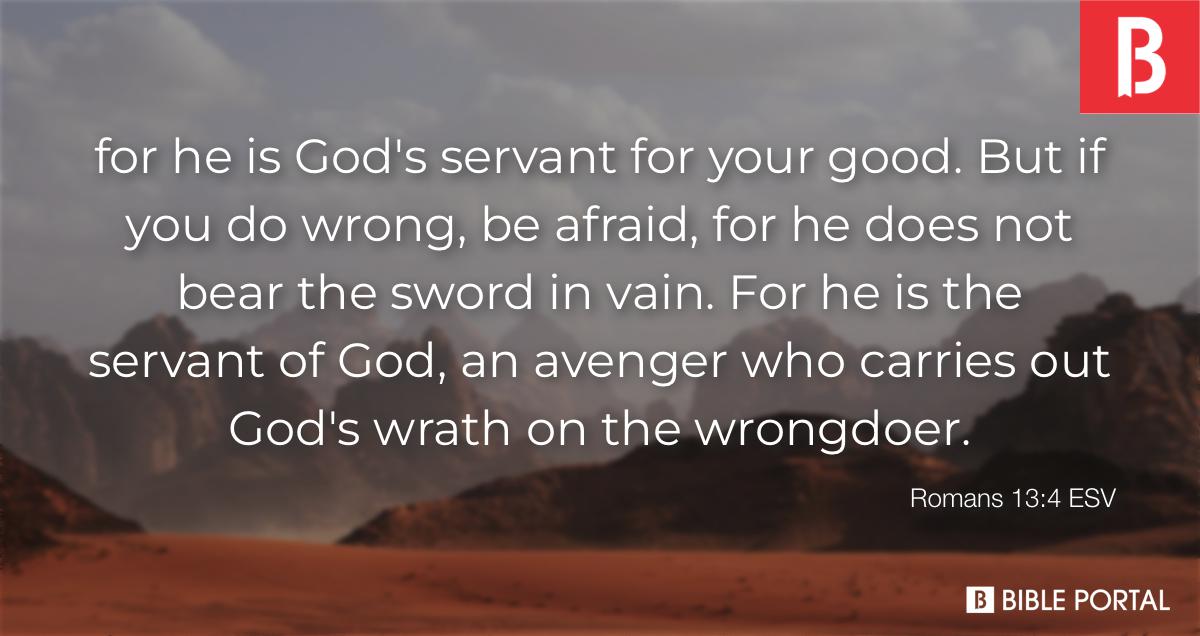 Romans 13 4 ESV Bible Study Meaning Images Commentaries romans-13-4-esv-bible-study-meaning-images-commentaries