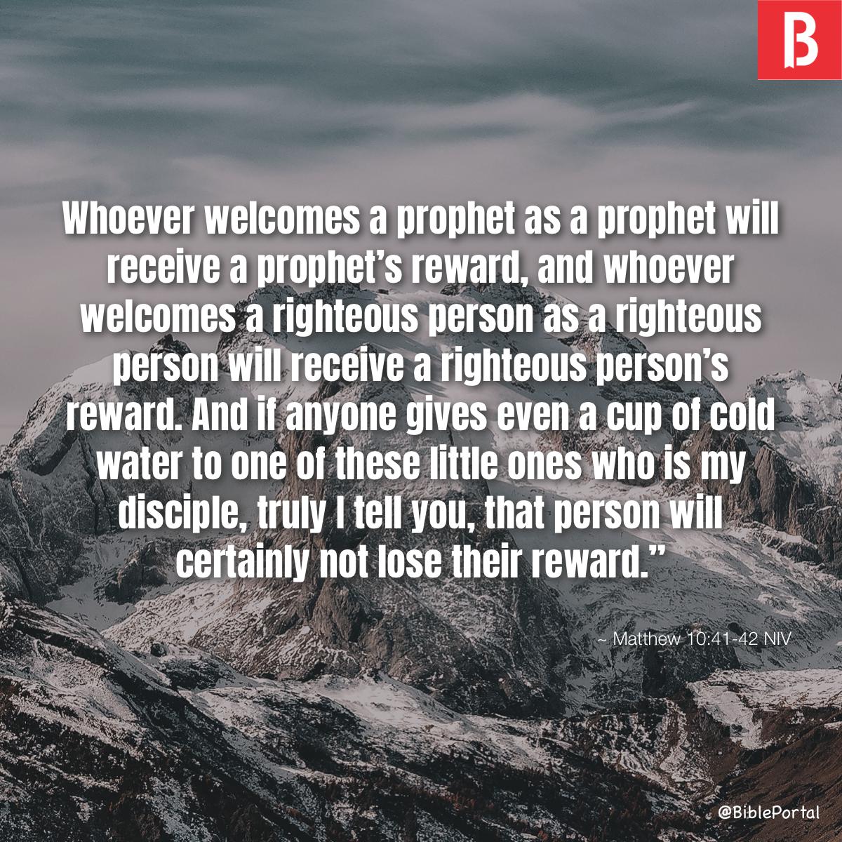 Matthew 10 41 42 NIV Bible Study Meaning Images Commentaries matthew-10-41-42-niv-bible-study-meaning-images-commentaries