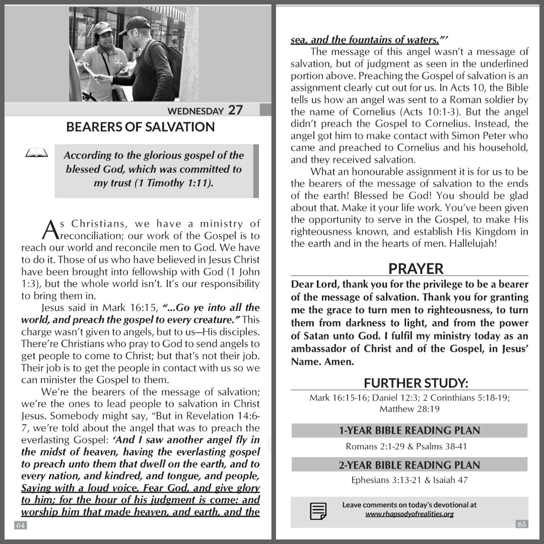 1 Timothy 1 11 2 Corinthians 5 18 19 Acts 10 1 3 Acts 10 1 48 Daniel 12 3 Ephesians 3 13 Isaiah 47 1 15 Mark 16 15 Matthew 28 19 Revelation 14 6 Romans 2 1 Posted By Ukpere Monday Possessorofheaven Earth At July 27th