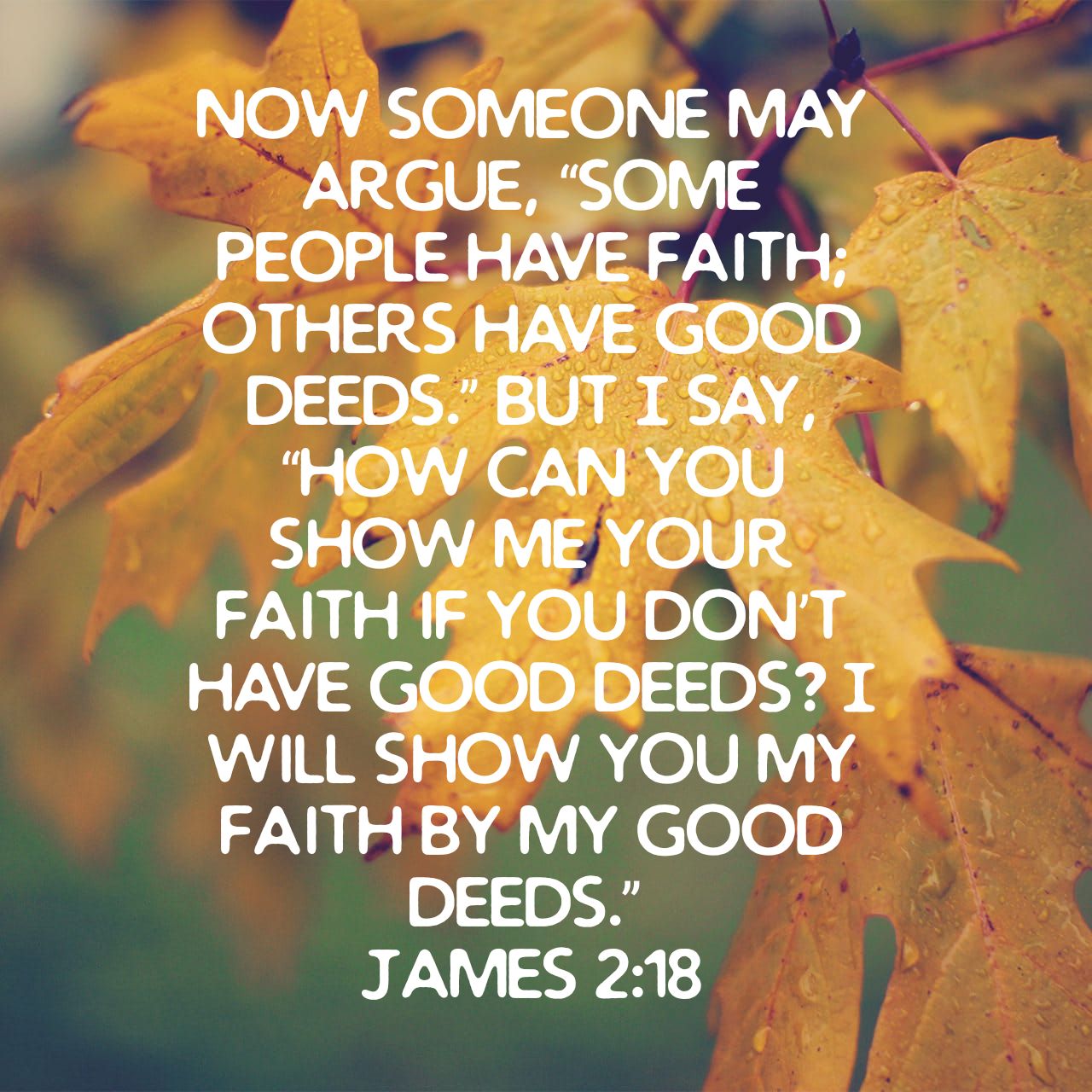 good deeds quotes bible