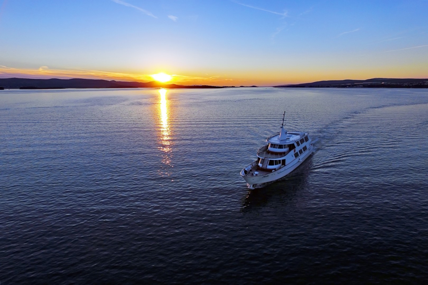 Sunset gourmet cruise