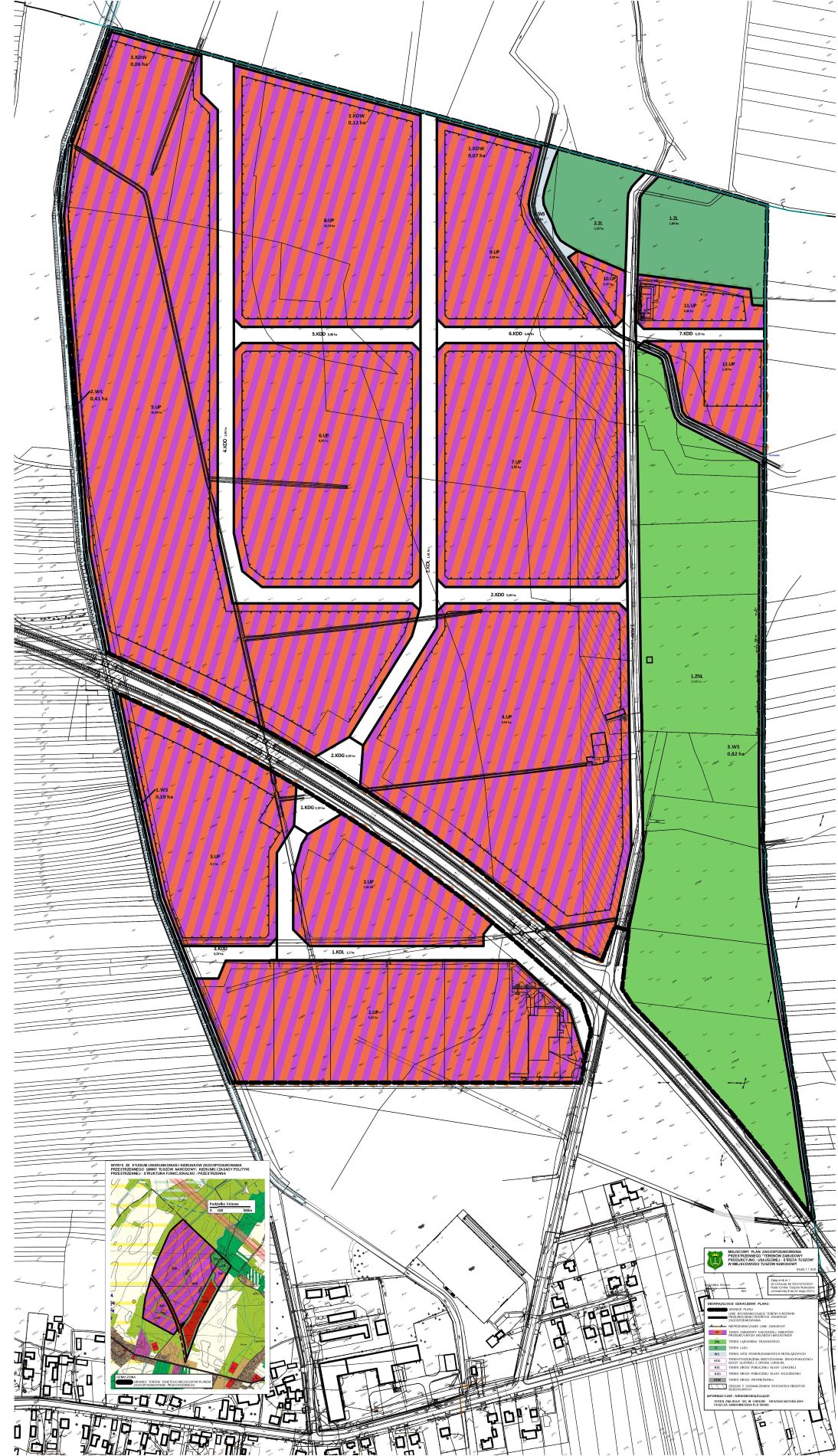 mapa strefy Tuszów