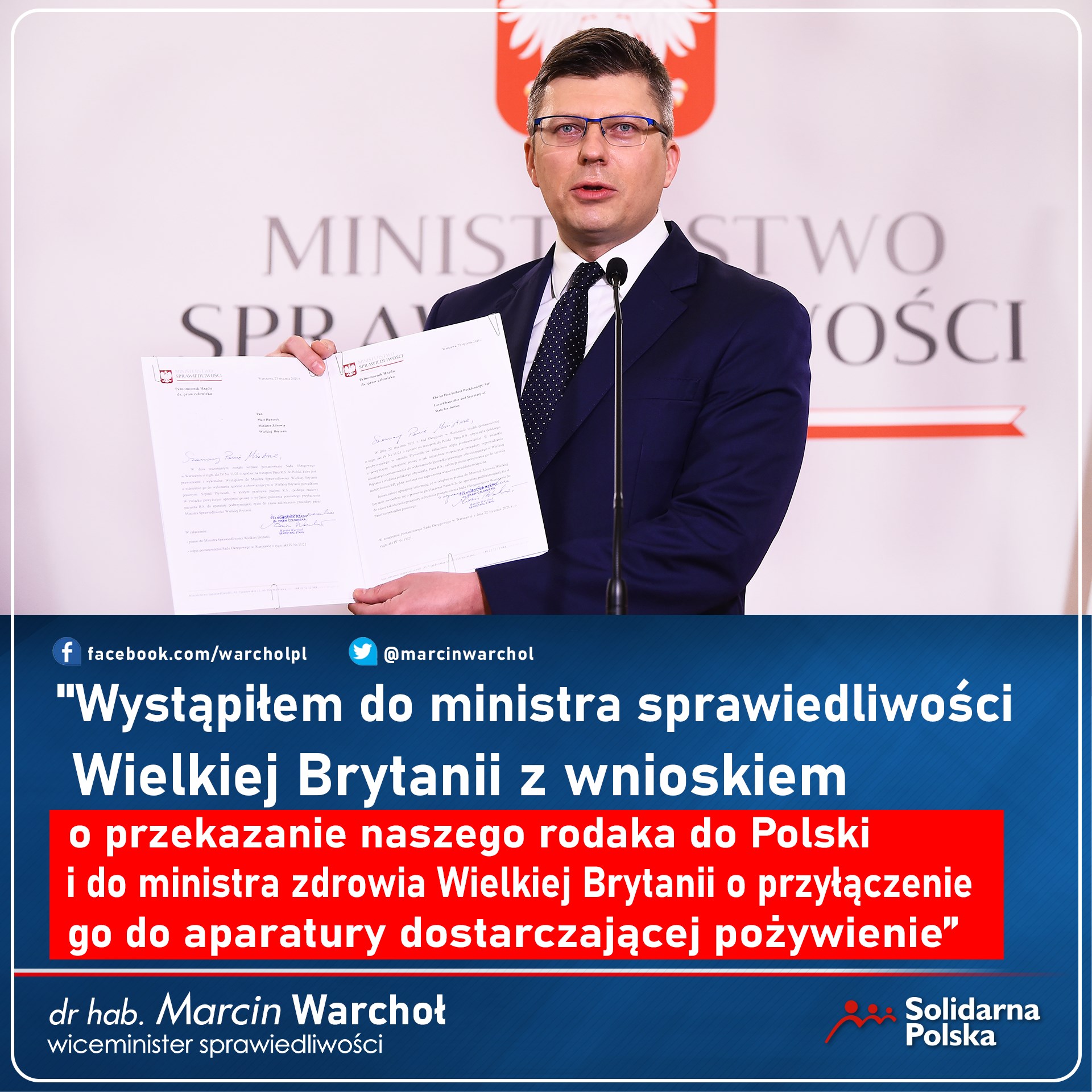 Minister Rodem Z Podkarpacia Interweniuje I Walczy O Zycie Polaka Umierajacego W Wielkiej Brytanii Video Korso24 Pl