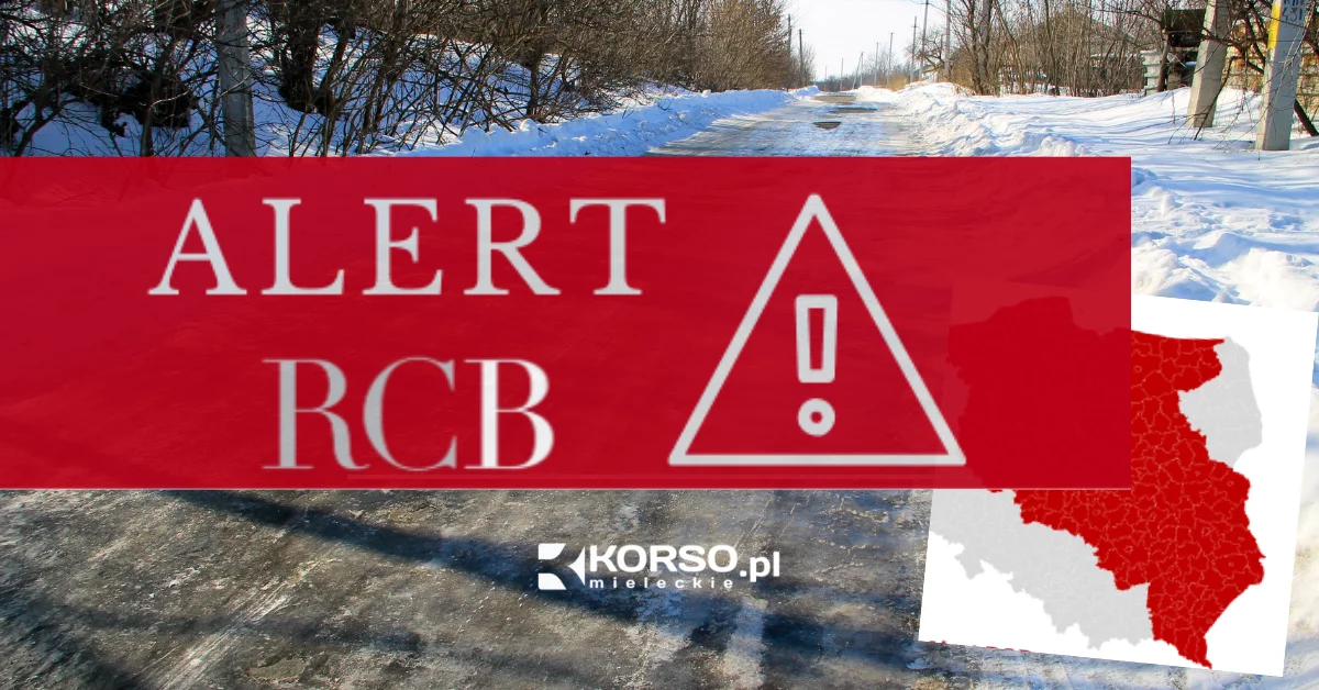 Zostań w domu, jeżeli możesz. Alert RCB dla Podkarpacia na 14–15 stycznia
