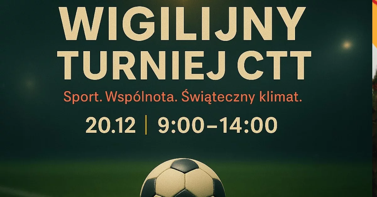 Wigilijny Turniej CTT już w sobotę
