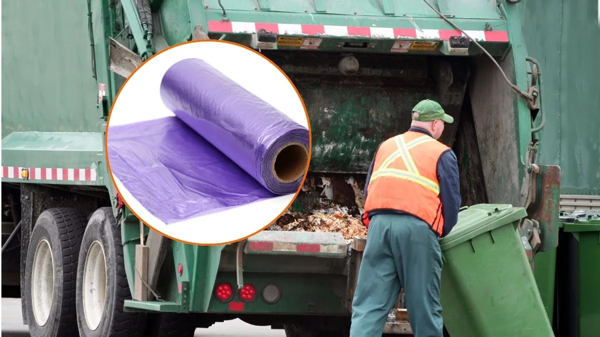 Rewolucja w segregacji odpadów. Fioletowe worki - co do nich wrzucać?