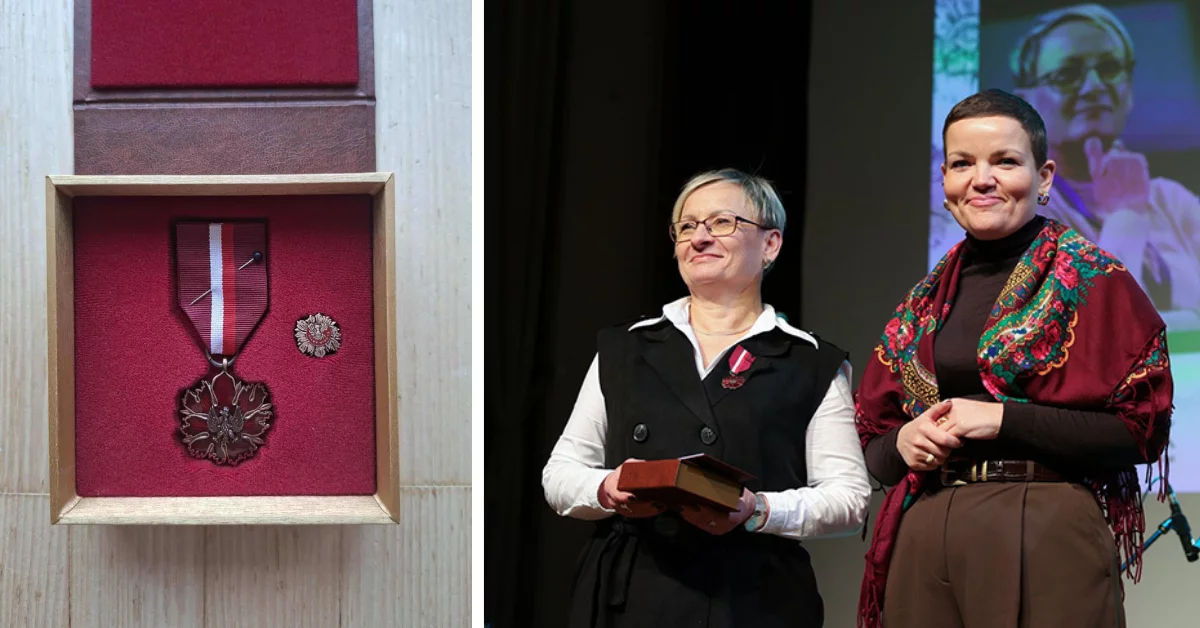 Medal od Ministra Kultury dla profesorki z Wadowic Górnych