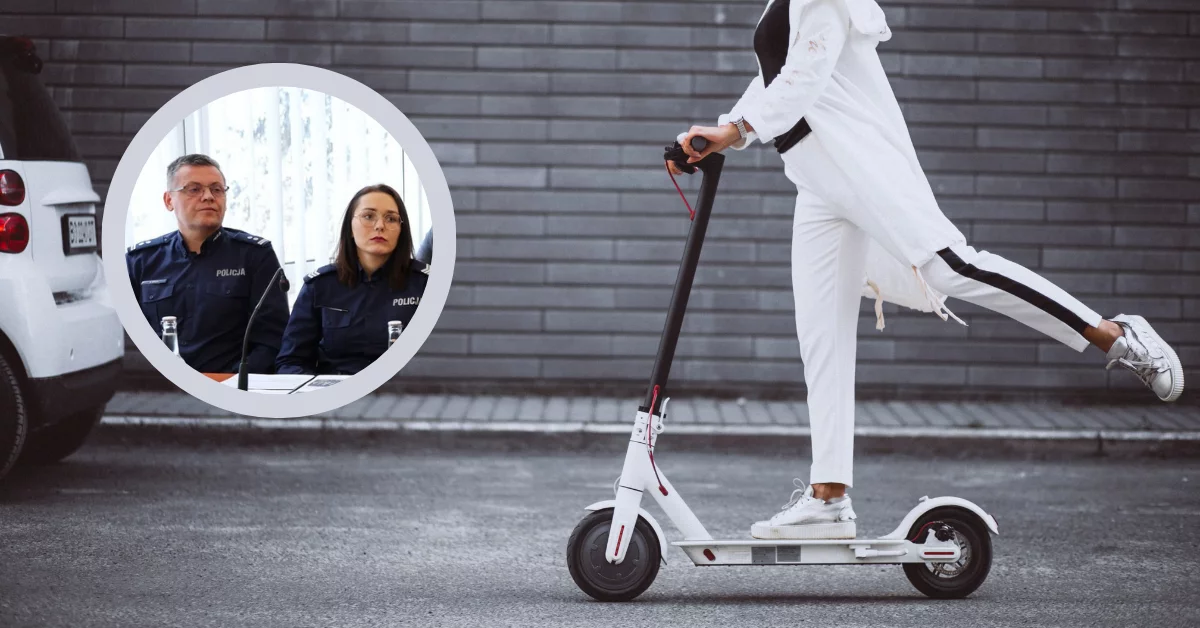 Użytkownicy hulajnóg elektrycznych muszą uważać - policja w Mielcu przedstawia raport