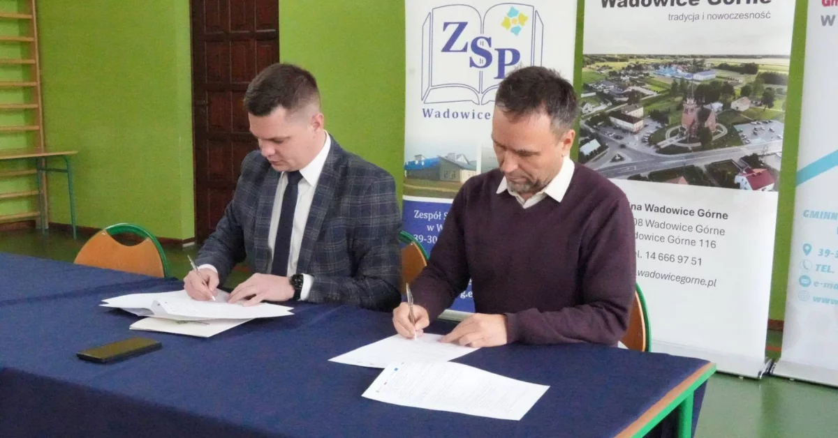 Nowa inwestycja w Wadowicach Górnych - umowa już podpisana