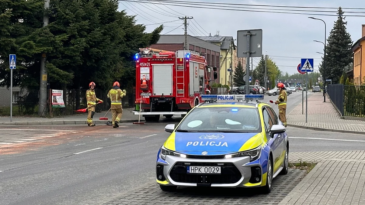 Stłuczka na ulicy Jana Pawła II w Kolbuszowej. Sprawca ukarany mandatem [ZDJĘCIA]