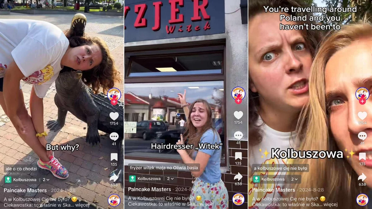 „Podróżujesz po Polsce, a w Kolbuszowej cię nie było?” – TikTokerki pokazują miasto z przymrużeniem oka [WIDEO]