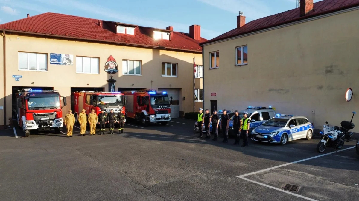 Mundurowi z Kolbuszowej oddali hołd kolegom, tragicznie zmarłym strażakom [WIDEO]