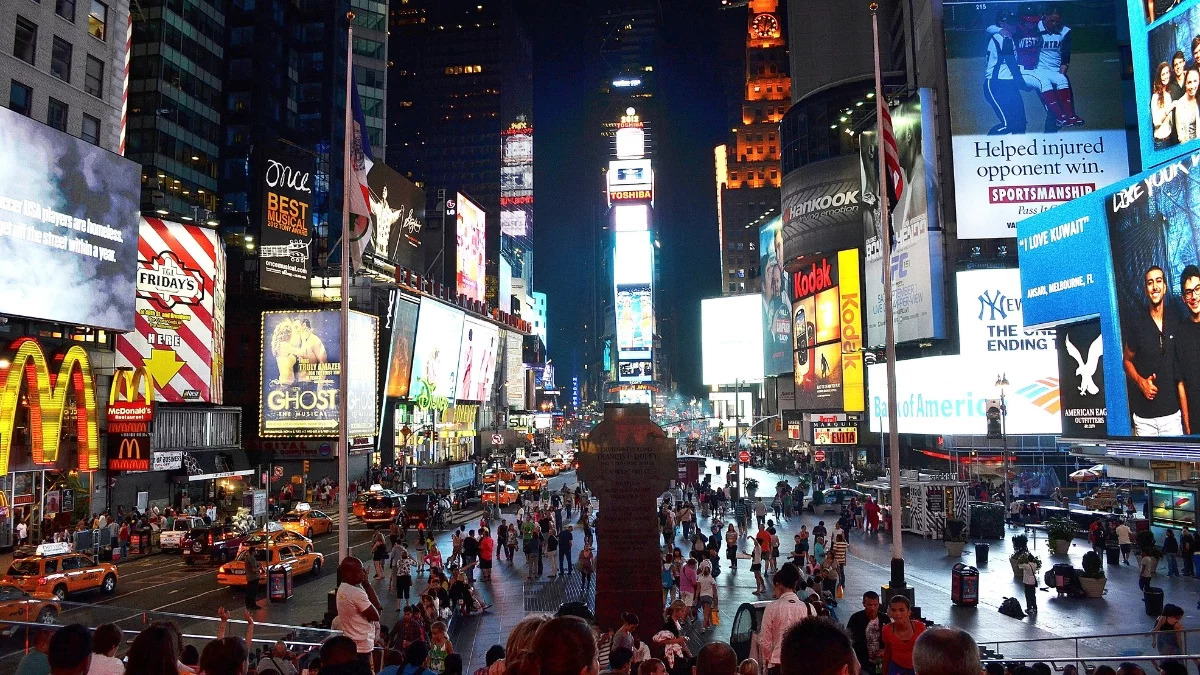Akcent powiatu kolbuszowskiego na Times Square w Nowym Jorku [NA ŻYWO]
