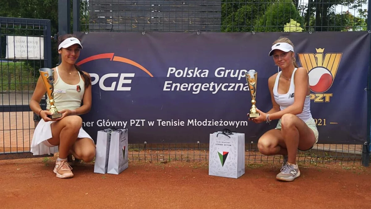 Oliwia Sybicka w finale ITF J300 Junior Open Polska. Polki walczyły do samego końca na śląskich kortach