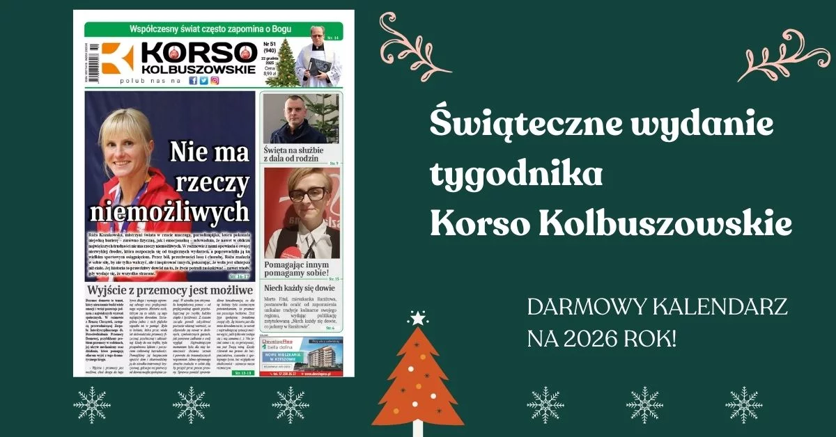 Nowy numer Korso Kolbuszowskie 51/2025. Wyjątkowo w poniedziałek 22 grudnia!