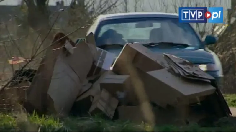 Obrazek do pytania - Jakiej marki był samochód serialowej Hanki Mostowiak z "M jak Miłość", którym doprowadziła do wypadku uderzając w kartony?