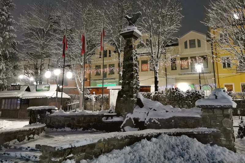 Obrazek do pytania - Na zdjęciu zima w miejscowości: